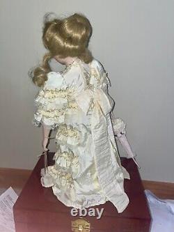 Rare Poupée en Porcelaine Lauren de 17 pouces de Collection Vintage SHOWSTOPPERS Dolls TROUVAILLE de Succession