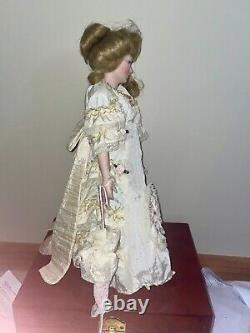 Rare Poupée en Porcelaine Lauren de 17 pouces de Collection Vintage SHOWSTOPPERS Dolls TROUVAILLE de Succession