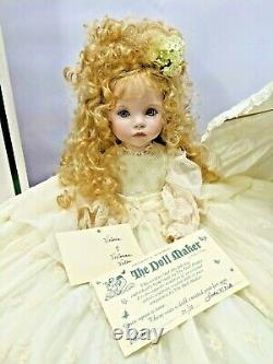 Rare Vintage 01/10 Linda Rick Porcelain Doll Victoria De Victoria Village 24
