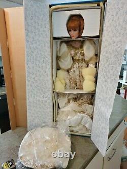 Rare Vintage 1999 Rustie Large 34 Porcelaine Doll Topaz Ltd Ed W Box No Coa