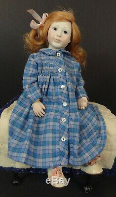 Rare Vintage Emily Porcelain Doll Artiste Par Lynnette & Michael Roche