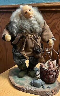 Rare Vintage Fayette Knoop Doll Rassembler Le Temps Gnome