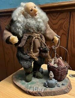 Rare Vintage Fayette Knoop Doll Rassembler Le Temps Gnome