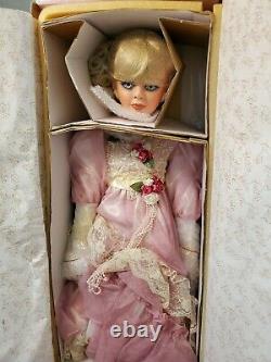 Rare Vintage Rustie Large 31 Porcelaine Doll Amore Ltd Ed W Box & Coa
