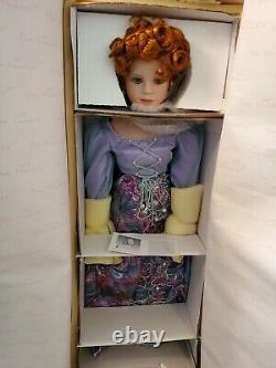 Rare Vintage Vanderbilt Large 28 Porcelaine Doll Sea Goddess Ltd Ed W Box & Coa