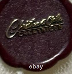 Rare poupée de collection édition limitée Château Mundia vintage peinte à la main de 18 pouces