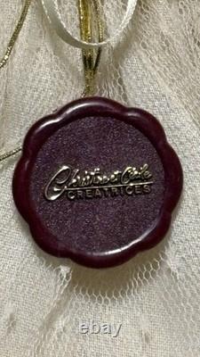 Rare poupée de collection édition limitée Château Mundia vintage peinte à la main de 18 pouces