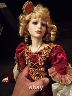 Rare poupée vintage en porcelaine Collectors Choice – grand modèle de 22 pouces de haut – d’occasion