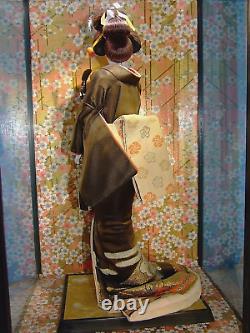 Rayons! Vintage 50's Porcelaine Japonaise 18 Geisha Doll Jouer Shaimsen