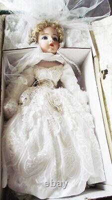 Reproduction Antique Bru Jne 13 Porcelaine Victorian Mariée Doll Patricia Loveless