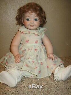 Reproduction Antique Googly Eyed Allemand Kestner Doll 221 Bisque Porcelain- 15