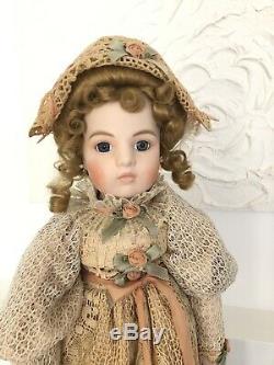 Reproduction Artisan Rare Vintage Doll Victorienne Par Louis Nichole