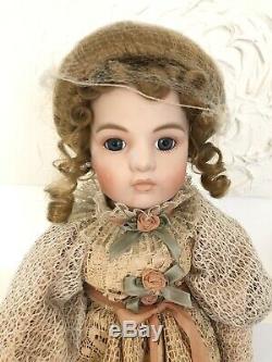 Reproduction Artisan Rare Vintage Doll Victorienne Par Louis Nichole