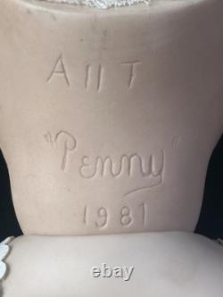 Reproduction Vintage de la Poupée Antique Française André Thuillier A. T. 18