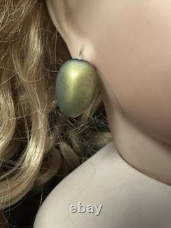 Reproduction d'artiste vintage d'une poupée antique française Bru Jne 20 tête en porcelaine