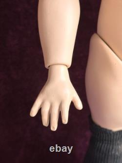 Reproduction de poupée garçon antique Simon Halbig en porcelaine vintage 18 pouces