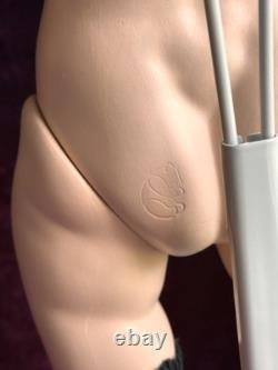 Reproduction de poupée garçon antique Simon Halbig en porcelaine vintage 18 pouces