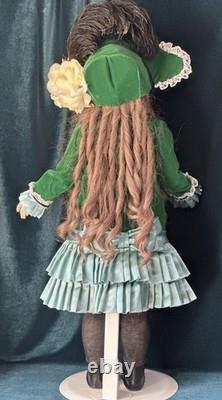 Reproduction vintage de la poupée antique française Andre Thuillier A. 14. T. 26