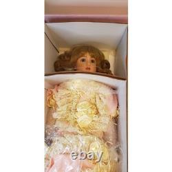 Rustie Monique 29 poupée en porcelaine LE 52/1500 Welden Museum COA chapeau en boîte vintage