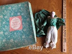 Ruth Gibbs Antique Vintage Porcelaine Godeys Lady Livre Chine Poupée 12 Avec Boîte
