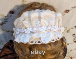 SUPERBE 17,5 HANDWERCK 79 Poupée allemande antique fabuleuse en biscuit, corps BJ et vêtements
