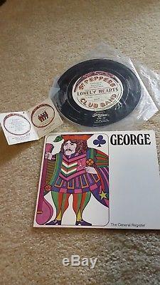 Sgt Vintage Poivre. George Harrison Starshine Beatle Poupée En Porcelaine
