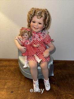 Shirley Temple Polka Dot Pals Deux d'une Même Sorte Danbury Mint