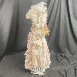 Show-Stoppers Cherilyn 28 poupée de collection en porcelaine robe rose chapeau vintage A1