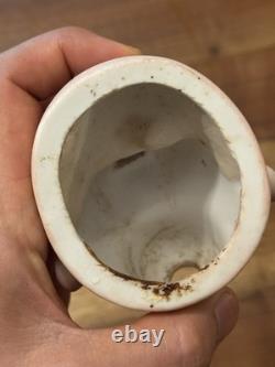 Tête de poupée en porcelaine antique jouet vintage taille 1 non signée