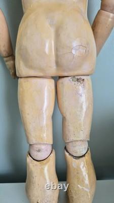 Tête de poupée en porcelaine/bisque-20, fabriquée en Allemagne 390
