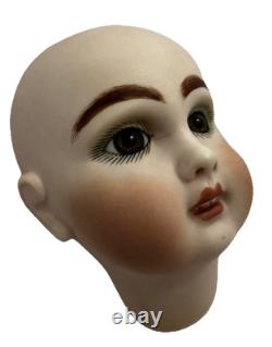 Tête de poupée vintage Heidi Phelps Réplique de poupée d'artiste Tête en porcelaine 10 1/2 PO 1990