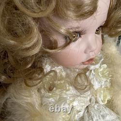 The Doll Maker Talon, poupée de collection en porcelaine de 84 cm (33 pouces), signée Linda Rick, certificat d’authenticité et support