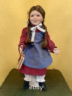 Tous les 8 poupées Vtg Little House on the Prairie Ashton Drake avec boîtes et certificats d'authenticité en parfait état