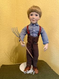 Tous les 8 poupées Vtg Little House on the Prairie Ashton Drake avec boîtes et certificats d'authenticité en parfait état