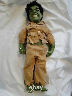 Très Rare Vintage Hulk Porcelaine Chine Poupée Figure 19 Haut