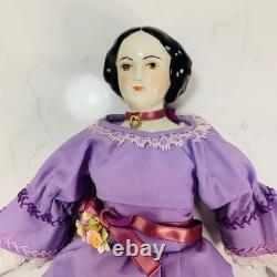 VTG 13 Poupée en porcelaine Jenny Lind tête en Chine Emma Clear / Artiste F. Reedy signée
