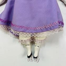 VTG 13 Poupée en porcelaine Jenny Lind tête en Chine Emma Clear / Artiste F. Reedy signée