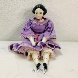 VTG 13 Poupée en porcelaine Jenny Lind tête en Chine Emma Clear / Artiste F. Reedy signée