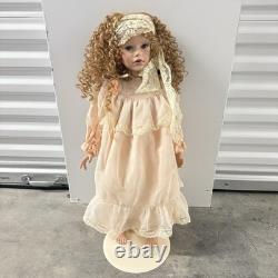 VTG Elke's Originals Elke Hutchens Braelyn 24 Poupée #304/400 Signée Avec Socle