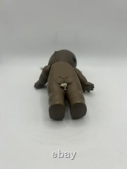 VTG RARE Poupée Bébé Kewpie Bisque Afro-Américaine Hottentot Allemande 5,5 pouces EUC