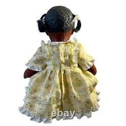 Vieille Afro-américaine Doll Signé Biedermann Odaca Artiste