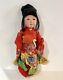 Vieille / Antique Porcelaine Fille Asiatique Folk Doll 18 Lovely