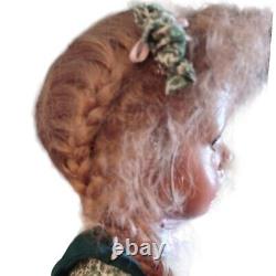 Vieille Artiste Doll Whitney Par Donna Rubert Chanté Helen Avec Finition Waxy