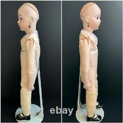 Vieille Porcelaine Grande Reproduction D'antique Française Bru Jne Doll