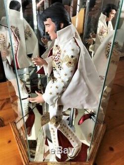 Vintage 1984 Elvis Presley Porcelaine Mondiale Doll # 9 De 750 Made! Belle Rare