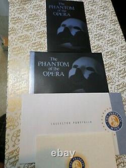 Vintage 1986 Franklin Mint Phantom Of The Opera Porcelaine Heirloom Dolls Nib