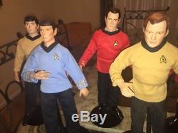 Vintage 1988 Star Trek 14 Poupées En Porcelaine De Collection Par Hamilton Set De 7