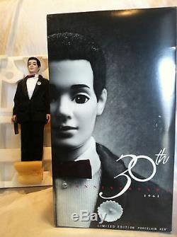 Vintage 1991 30e Anniversaire Ken Porcelaine Doll (mib) Barbie Ken Doll