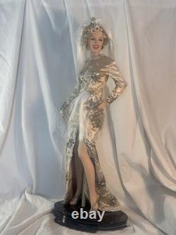 Vintage 1997 Franklin Mint La poupée portrait en porcelaine ultime de Marilyn Monroe