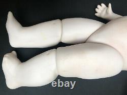 Vintage All Porcelain Kestner Reproduction Jdk 221 Googly Jointed Limbs